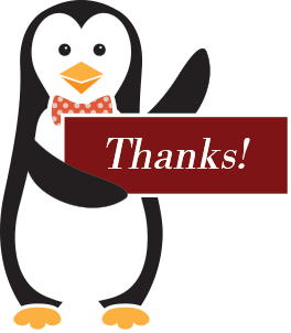 Penguin Suits thanks you!